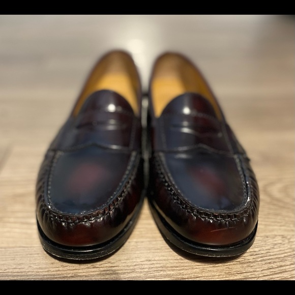Cole Haan Handsewn Pinch Grand 0s in burgundy - Picture 4 of 14